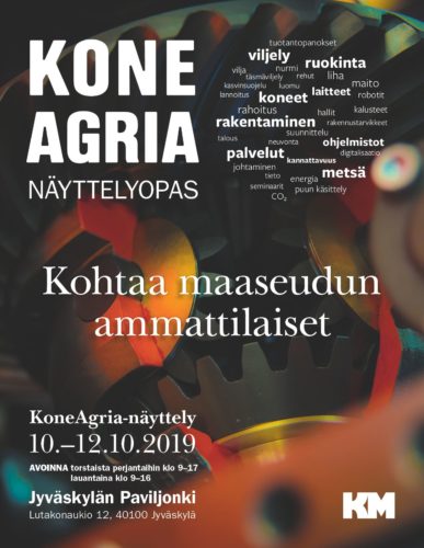 KoneAgria-näyttelyopas on ilmestynyt