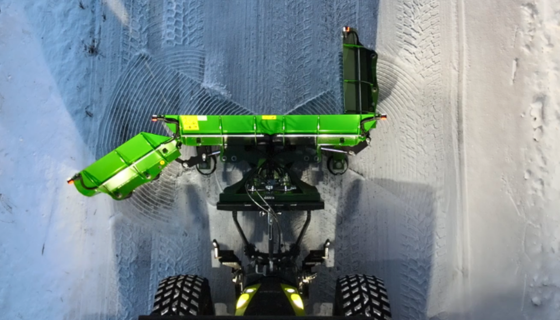 Ala-Talkkari Nordtec U-aura 4500 lyhyt rakenne ja painopiste tulee lähelle peruskonetta