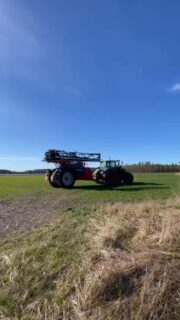 Syysvehnien ruiskutukset alkoivat. Tässä Agri-Simolan Ceylon. @john_jordas
